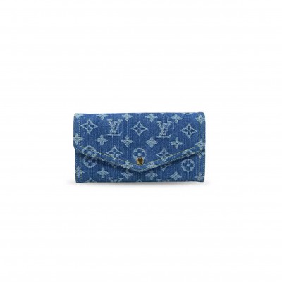 LOUIS VUITTON MASTER DENIM VICTORINE WALLET MONOGRAM M28280 (19*10.5*2cm) LOUIS VUITTON MASTER DENIM VICTORINE WALLET MONOGRAM M28280 (19*10.5*2cm)